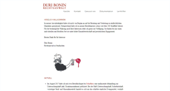 Desktop Screenshot of duribonin.ch
